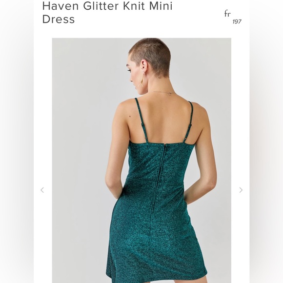 BRAND NEW Trixxi Glitter Knit Mini Dress - Picture 7 of 7